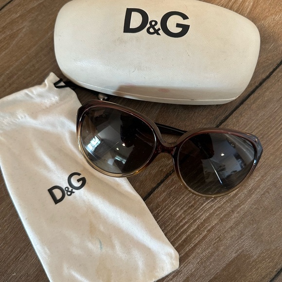 D&G Accessories - D&G Women's Brown Sunglasses dolce & gabanna